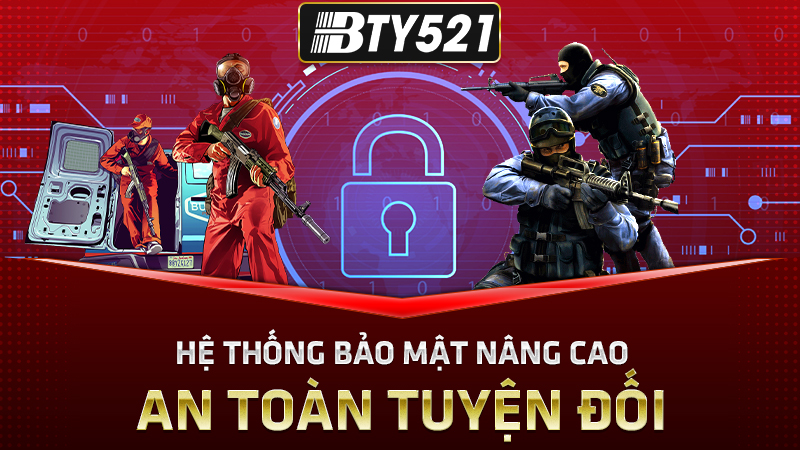 Link chơi BTY521 cam kết an toàn tuyệt đối tới khách hàng