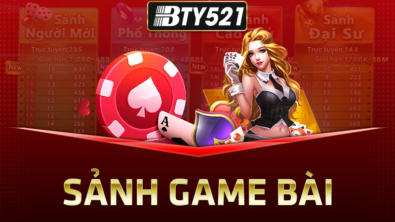 Tham gia sảnh cược Game bài tại Bsport