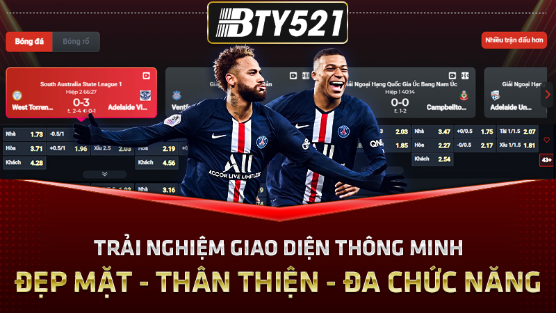  BTY521 – Nơi cập nhật tin tức bóng đá trực tuyến nhanh nhất