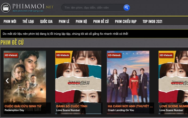 Liên tục sản xuất mặc dù Phimmoi.net bị cấm đã bị lệnh cấm
