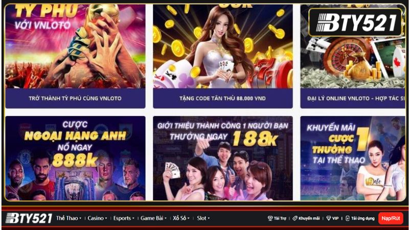 Bật mí những tựa game nổi bật tại Slot Vnloto