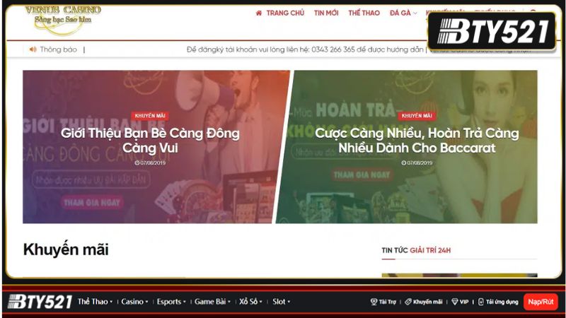 Một số lưu ý khi đăng ký tài khoản tại nhà cái Venus Casino mà bạn không thể bỏ qua