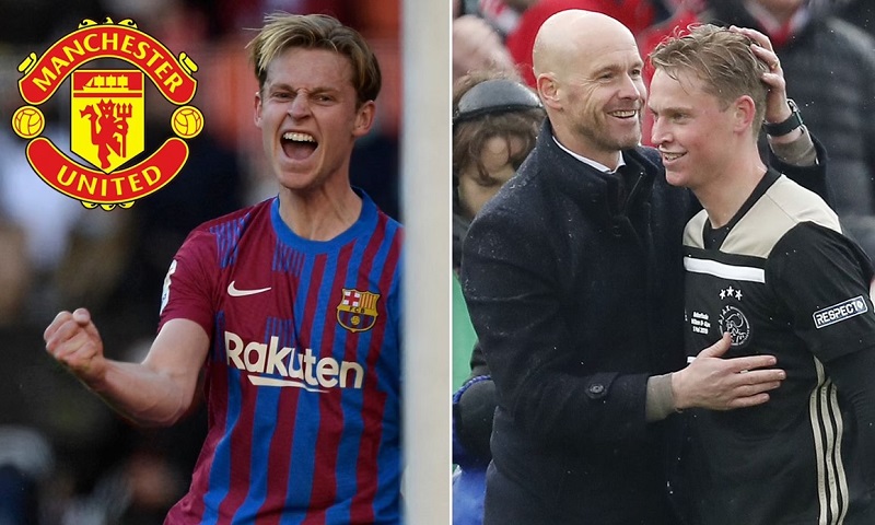 Huấn luyện viên Erik ten Hag muốn có Frenkie de Jong