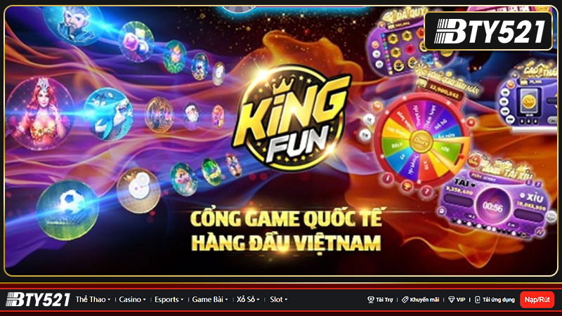 King Fun – Nhận ngay code thưởng khi kích hoạt sđt