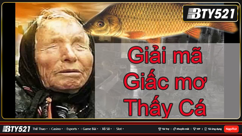 Cùng BTY521 giải mã giấc mơ thấy cá nhé!