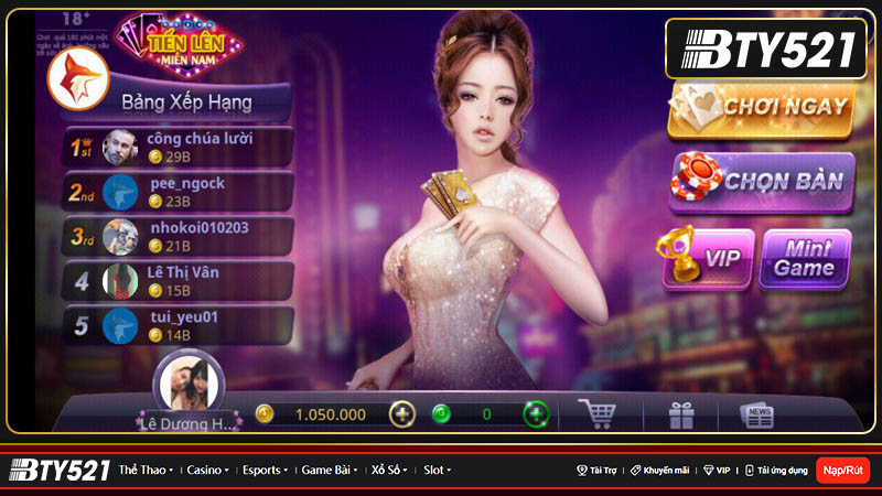 ZingPlay - Thiên đường game tiến lên miền nam miễn phí